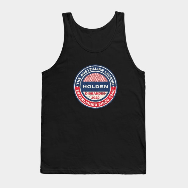 Holden The Australian Legend Tank Top by CC I Design